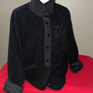 PINK button up sweater